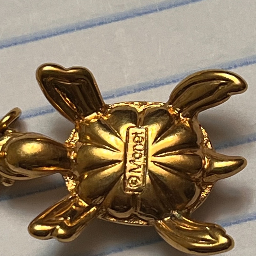 Monet turtle charm - Picture 3 of 4